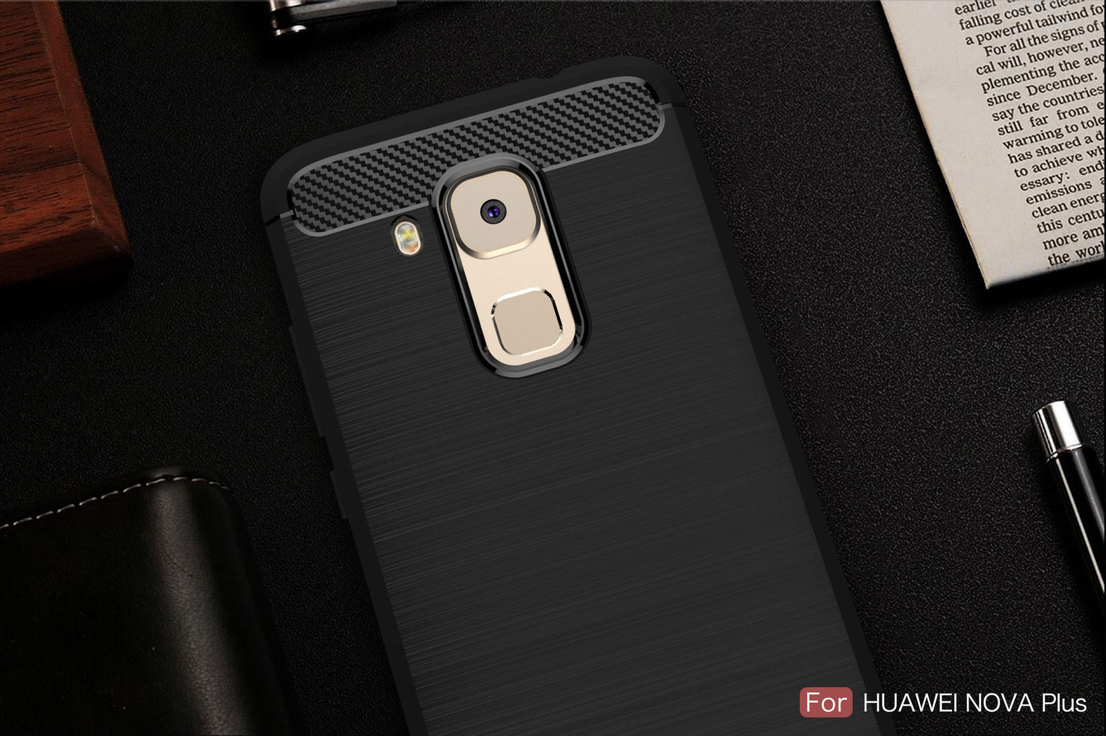 Hybrid Shockproof Brushed TPU Soft Rubber Case Cover For Huawei Nova