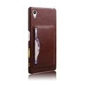 Luxury PU Leather Wallet Stand Back Case Cover For Sony Xperia Z5 Premium