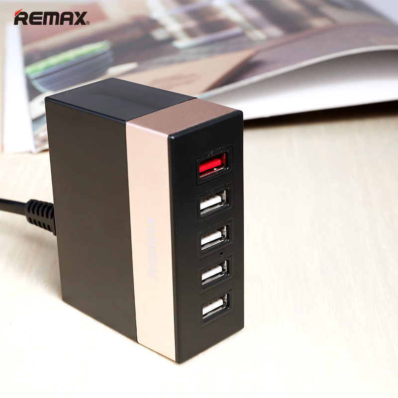 Remax Charger Station - 5 USB Port Charger