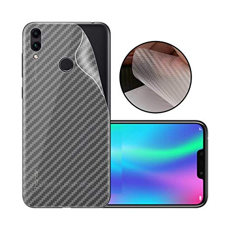 Honor 8X Carbon Fiber Anti Scratches Back Sheet - Transparent