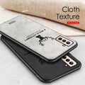 Samsung S21 FE Premium Quality Deer Fabric Case Cover