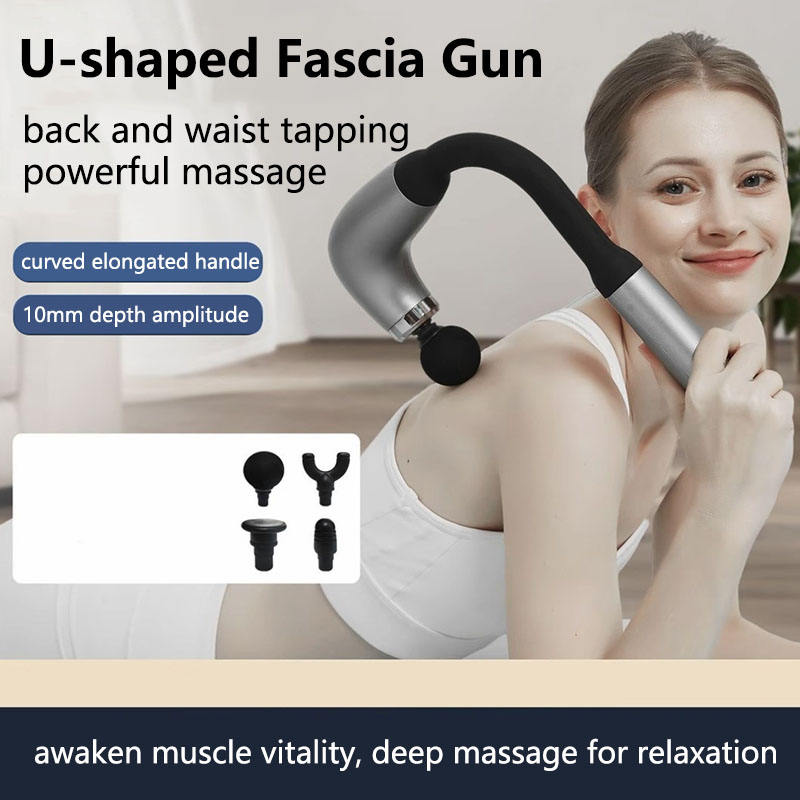 Rechargeable Elbow Membrane Deep Tissue Massage Gun Electric Muscle Massager for Pain Relief GB-868