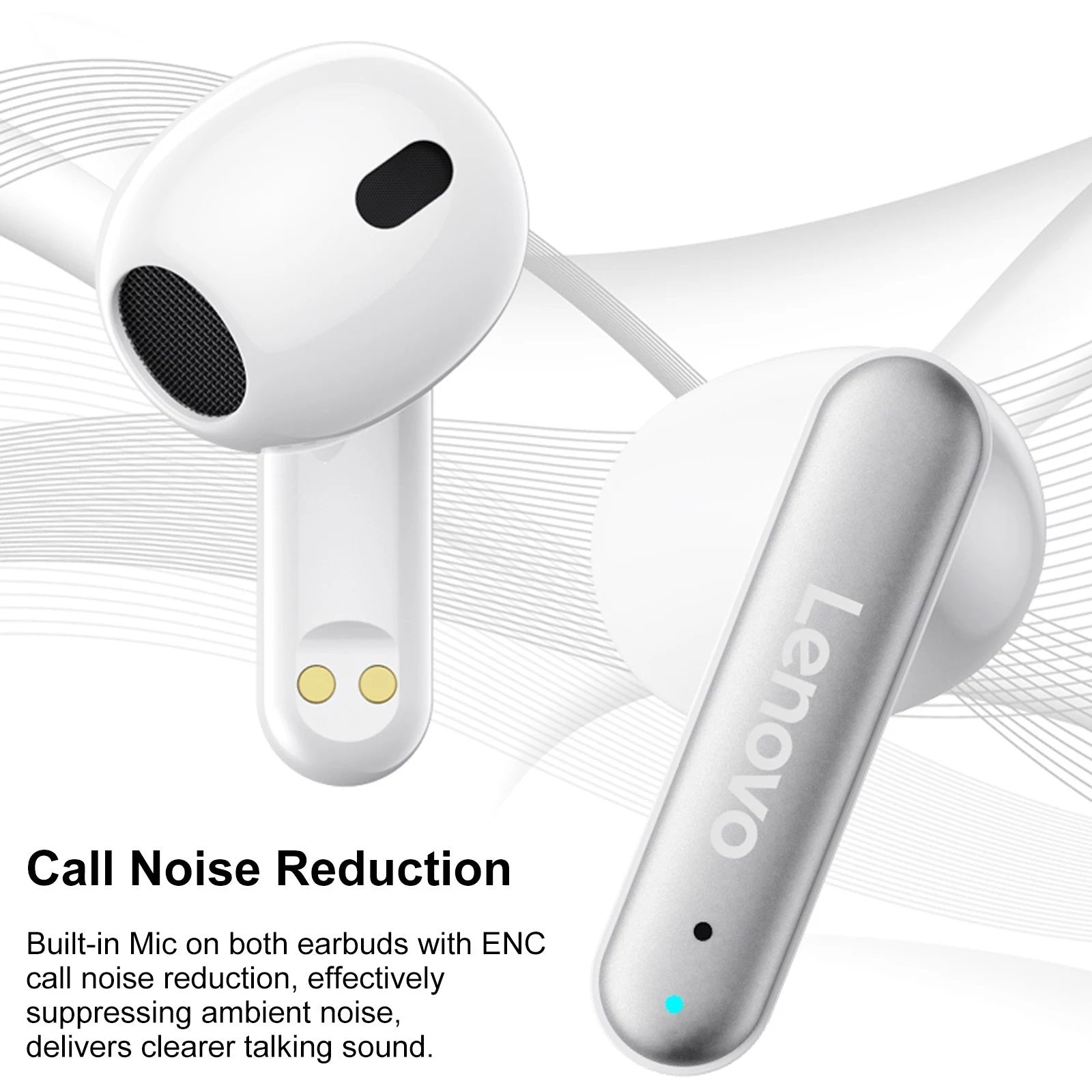 Lenovo LP10 True Wireless Headphones with ENC