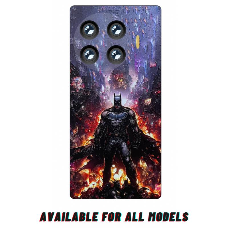 Tecno Spark 20 Pro Plus 3D Emboss Batman Full Body Skin Wrap
