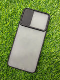 Real me 7 Matt Translucent Camera Slider Back cover