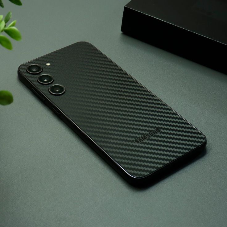 Samsung S24 Plus Carbon Fiber Texture Full Body Skin Wrap