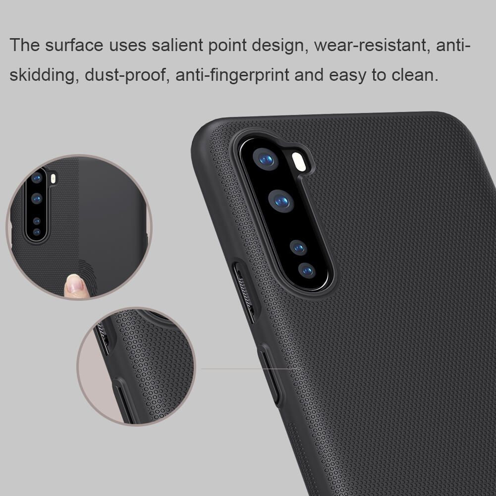 OnePlus Nord Official Nillkin Frosted Shockproof Anti Slip Back Case