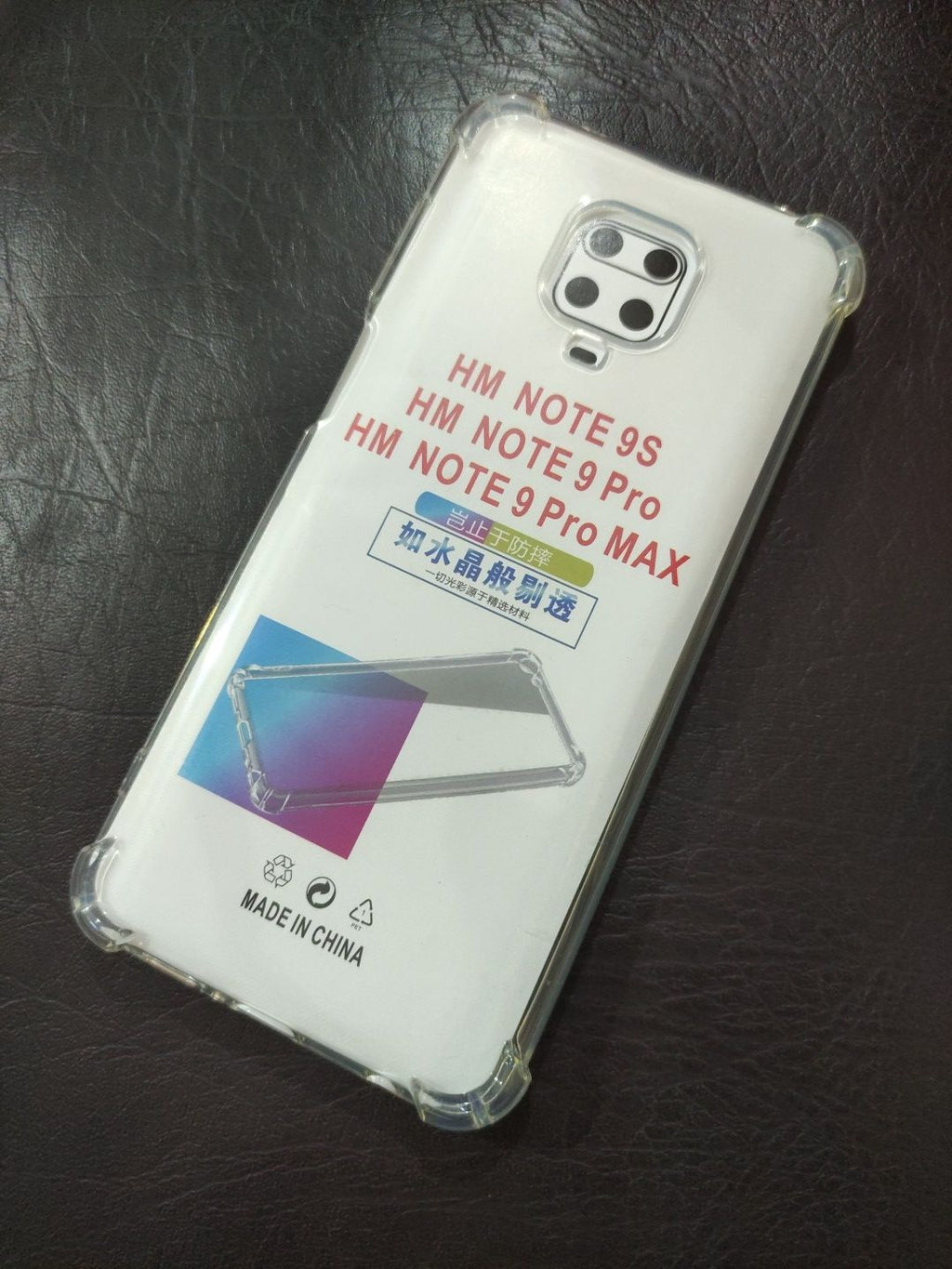 Xiaomi Redmi Note 9S/9Pro Soft TPU Clear Transparent Corner Protection Back Cover