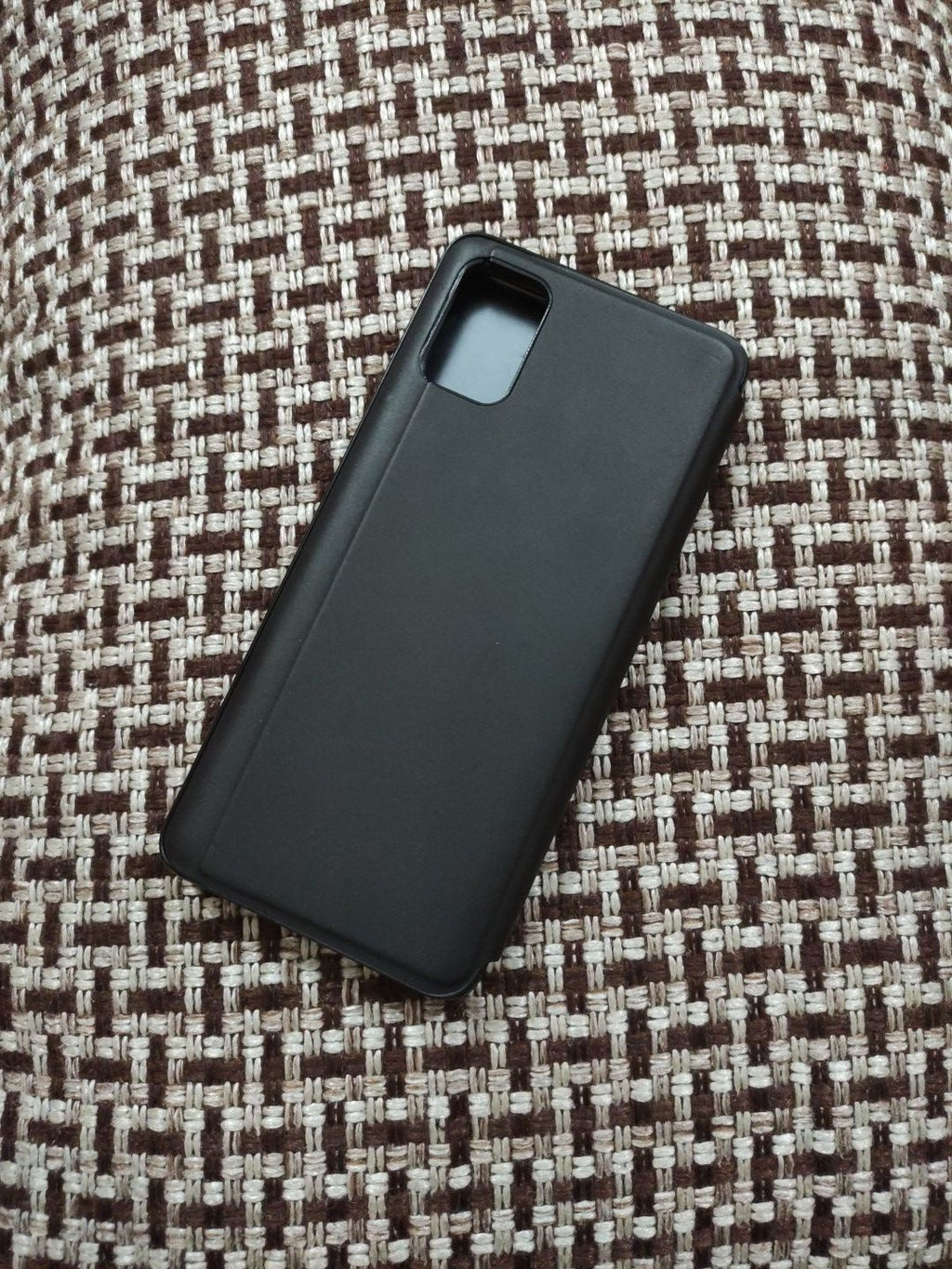Samsung Galaxy A51 PC Clear View Standing Flip Cover