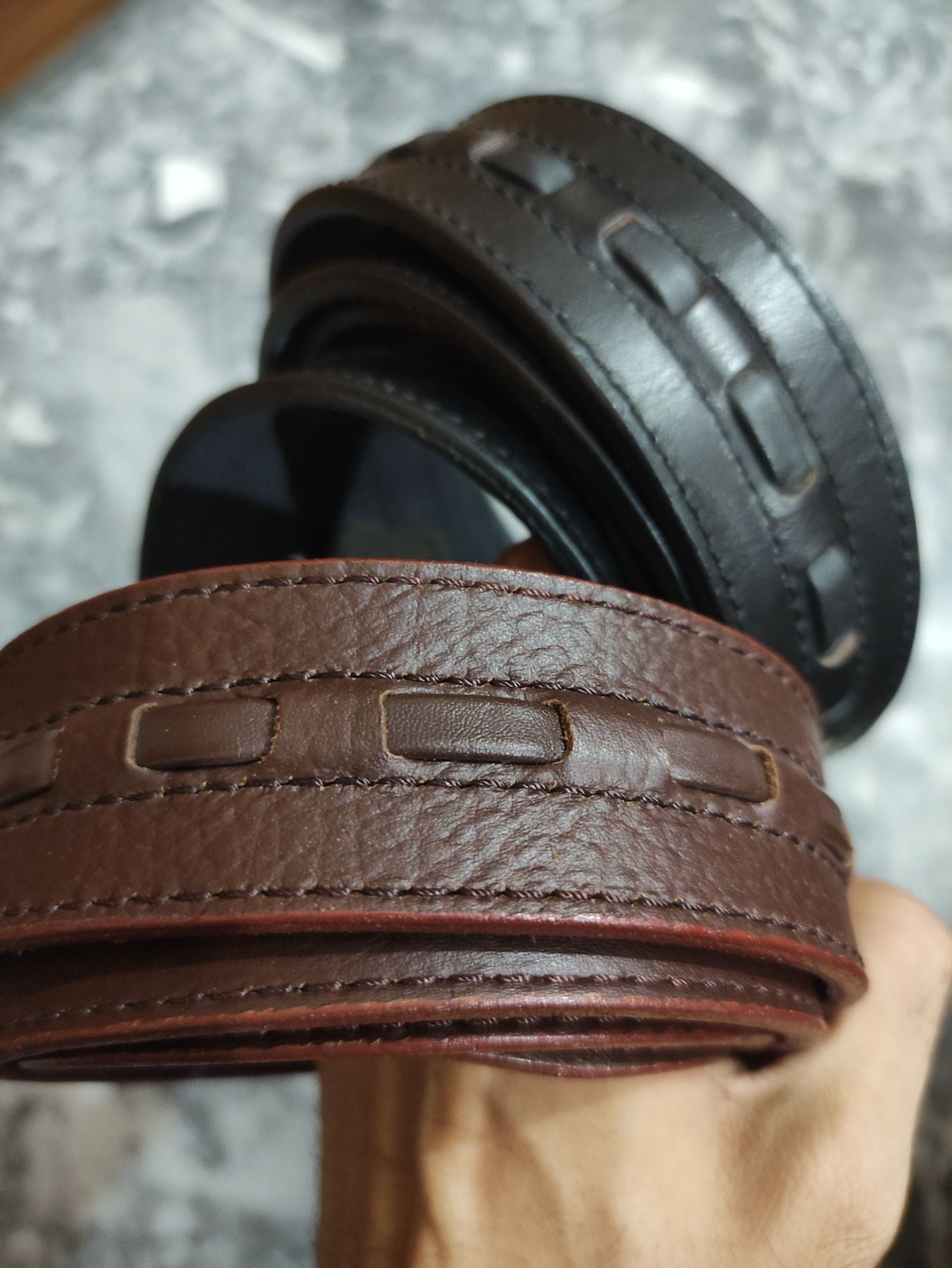 Leather Belt Genuine Original For Men