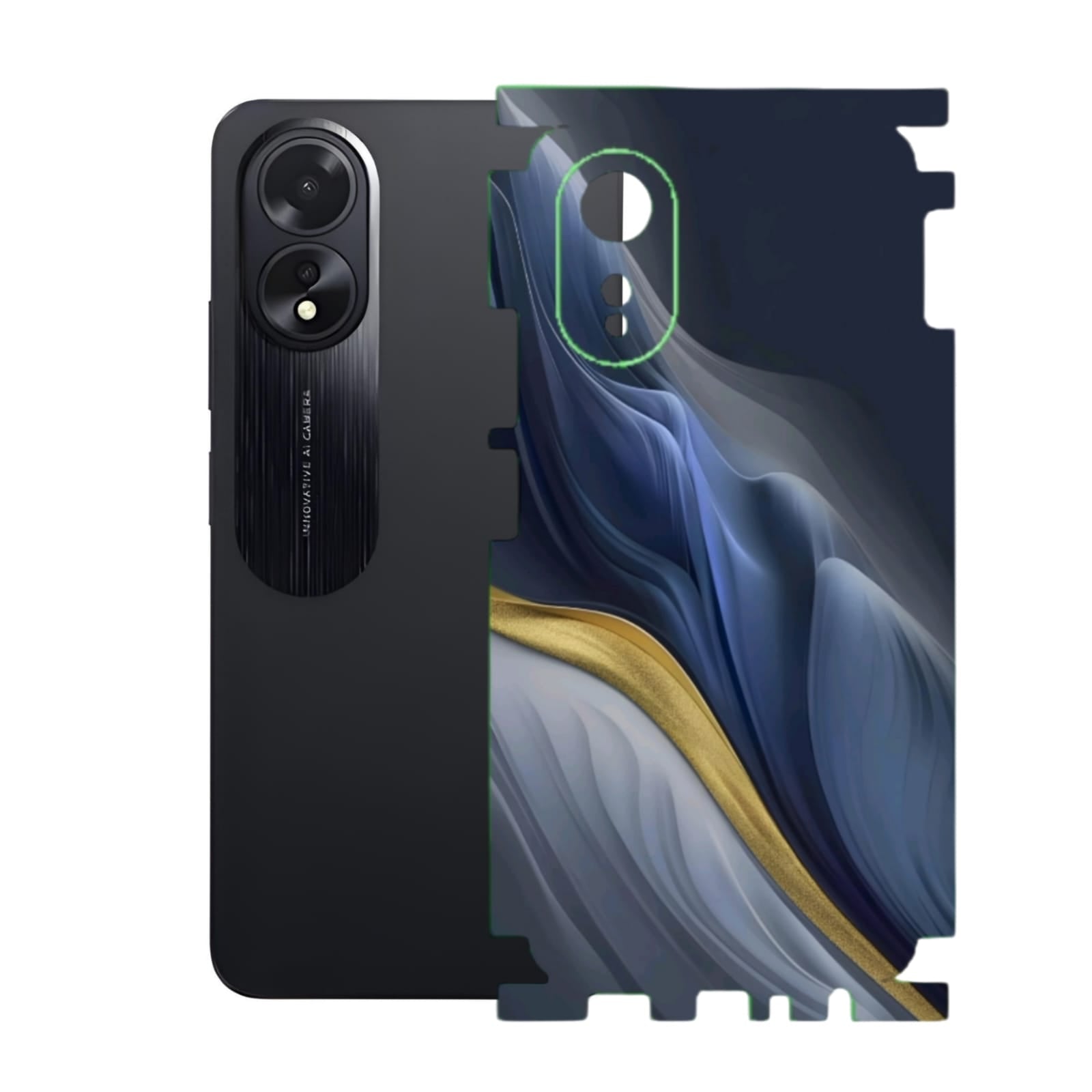 Oppo A38 Print Back Full Body Skin Wrap