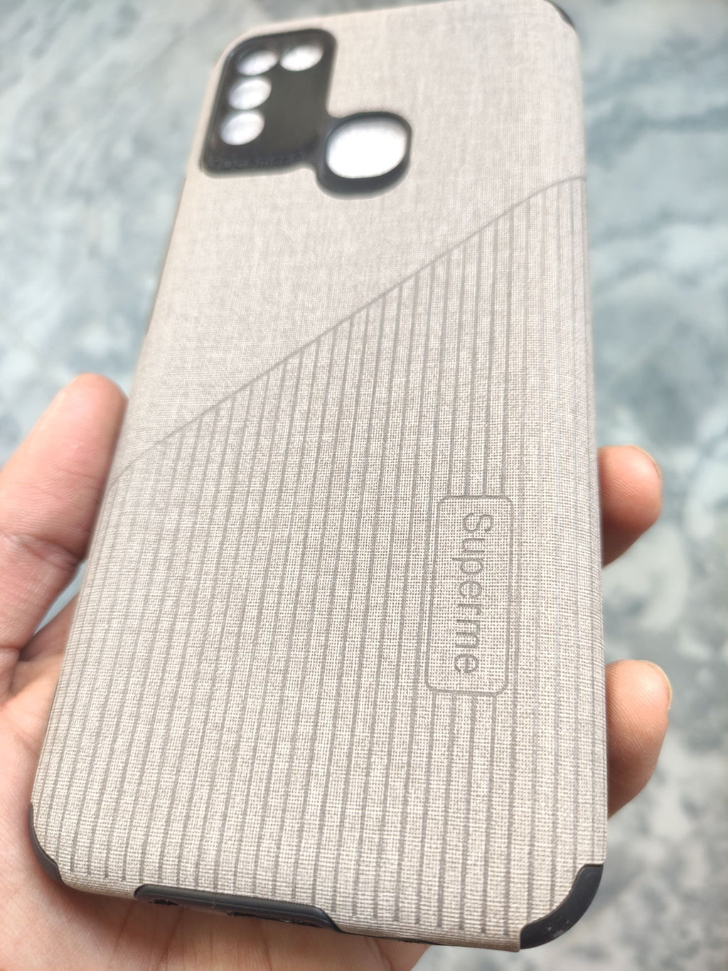 Infinix Hot10 Play Soft Silicone Camera Protection Cloth back cover