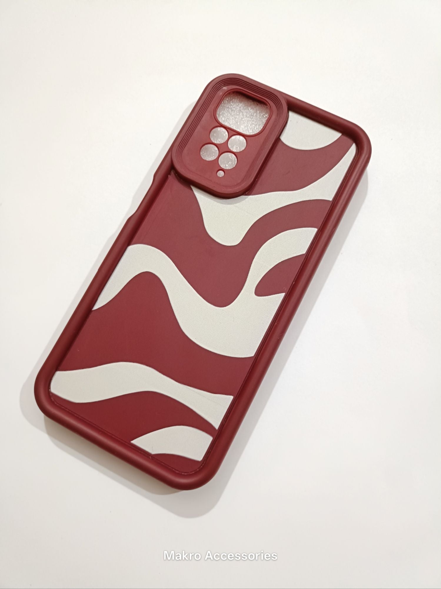 Redmi Note 11 Soft Silicone Zebra Stripes Back Cover