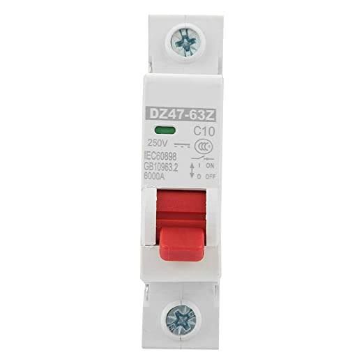 Safety Circuit Breaker Single Pole Automatic 1Pcs