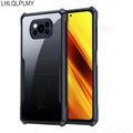 Poco X3 NFC Cover Shockproof Transparent Bumper Case Cover