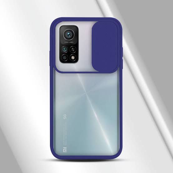 Xiaomi MI 10T Matt Translucent Camera Slider Back Cover