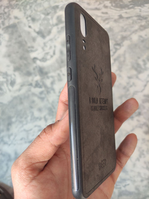 Huawei P20 Soft Deer Fabric Cloth back cover