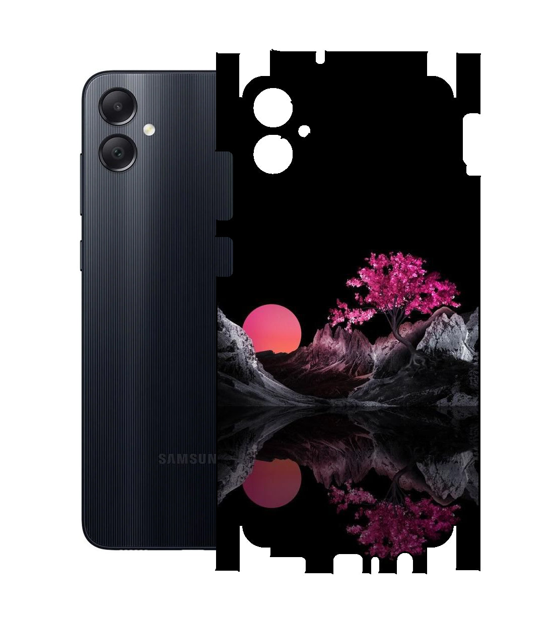 Samsung A05 Skin Print Back Full Body Wrap