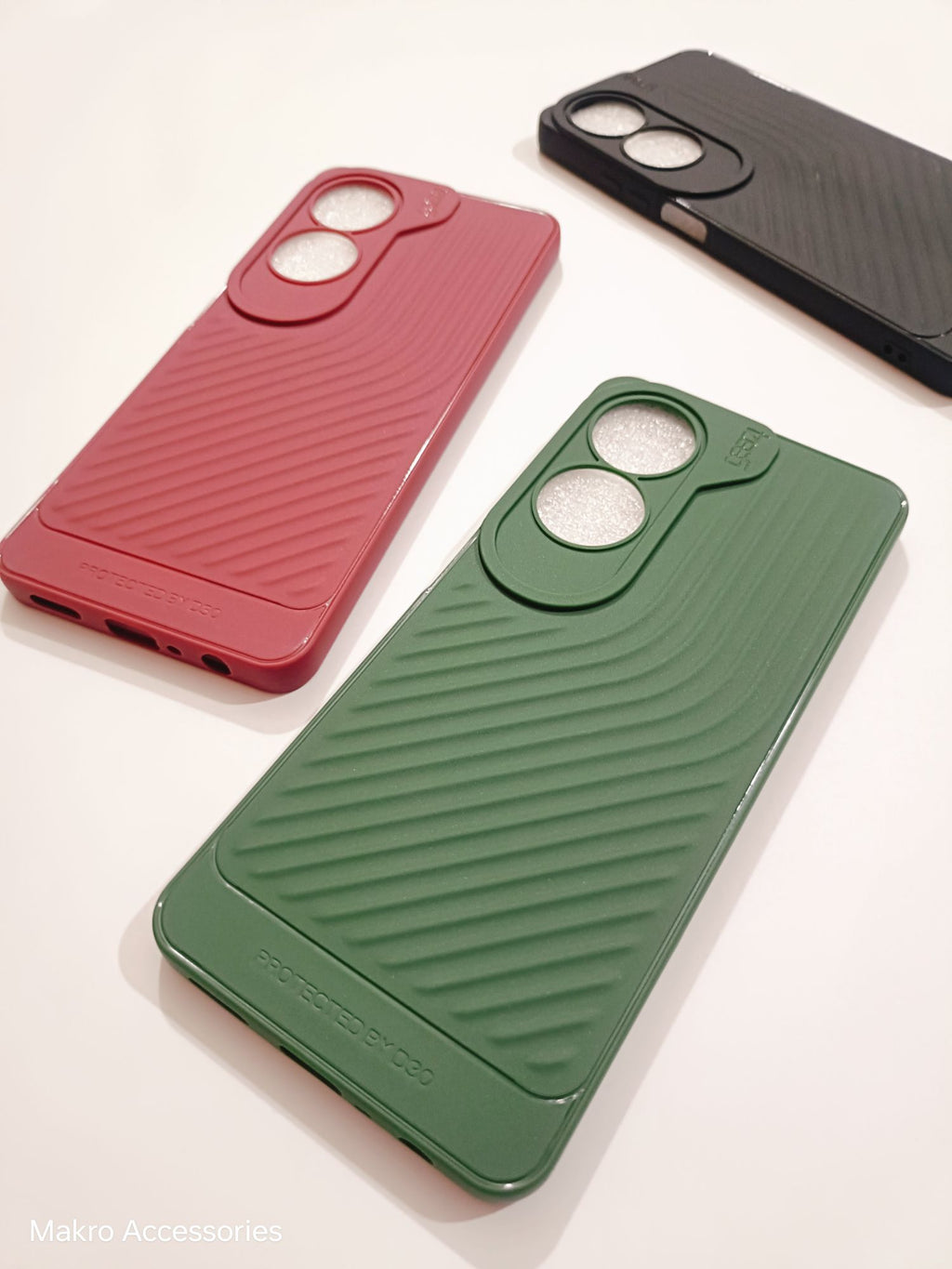 Oppo A60 Soft Silicone Camera Protection Back Cover