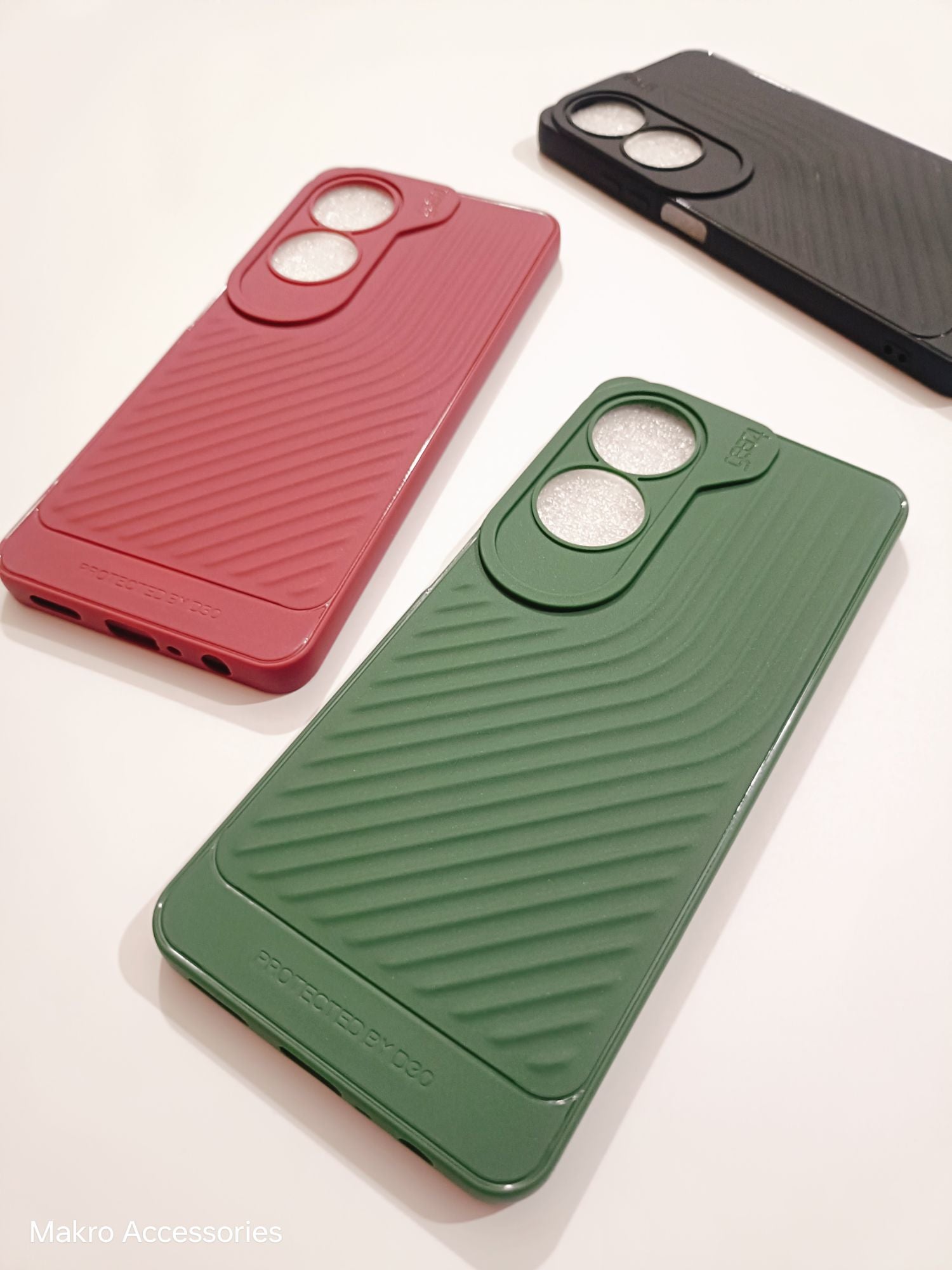 Oppo A60 Soft Silicone Camera Protection Back Cover