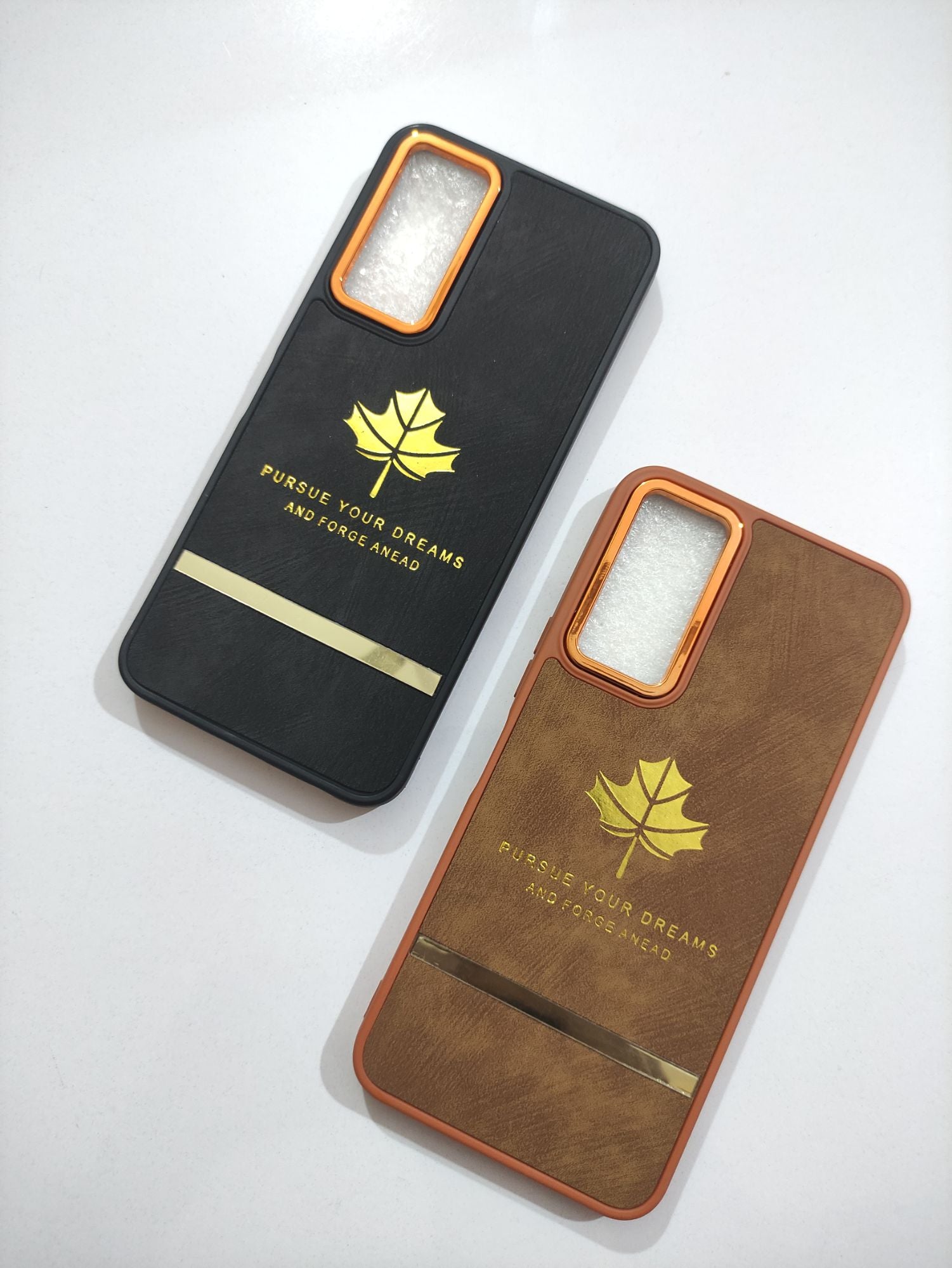 Infinix Note 11 Soft Silicone PU Leather Stripe Design Back Cover