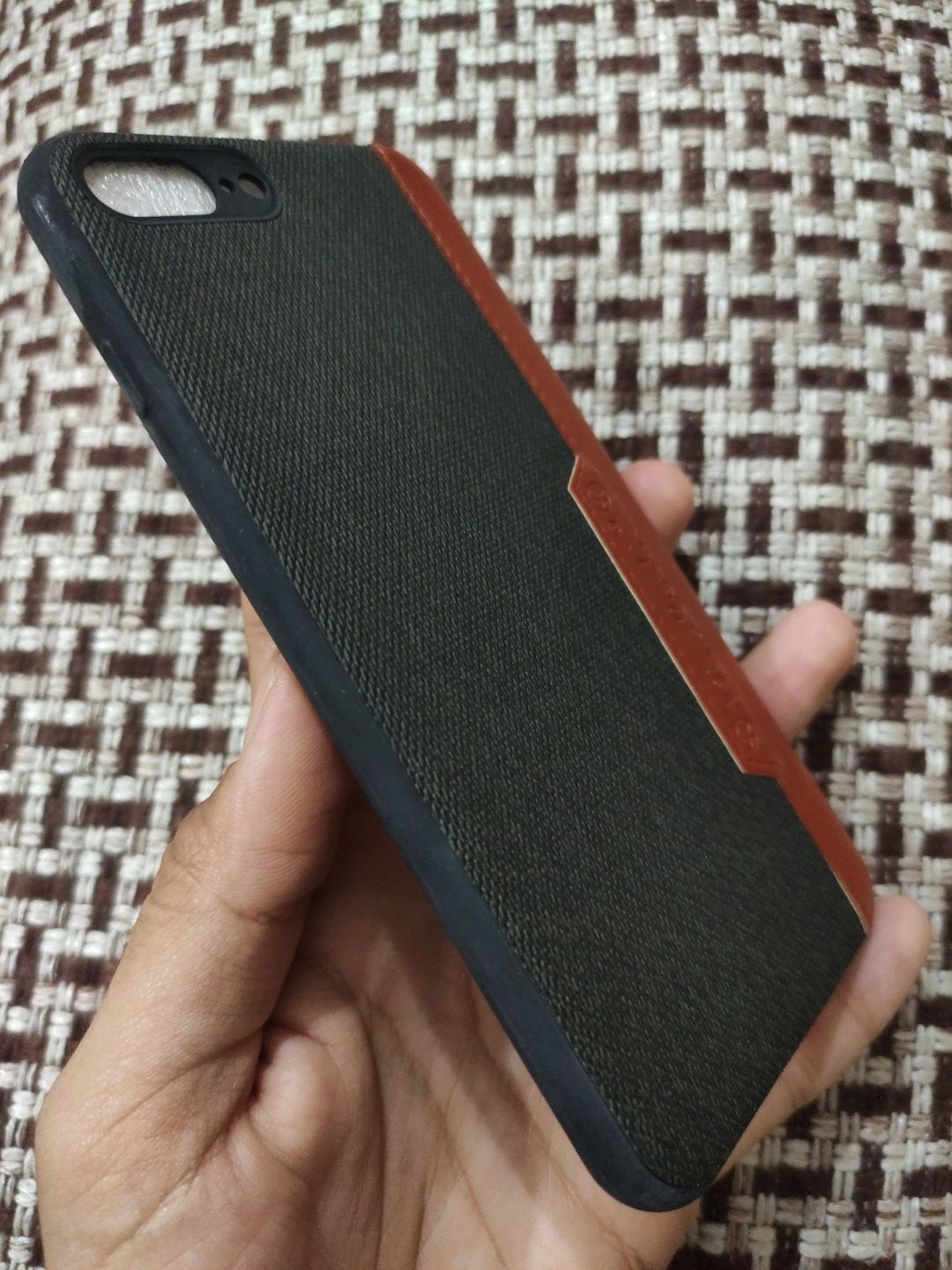 iPhone 7 Plus Soft Silicone Leather Back Cover