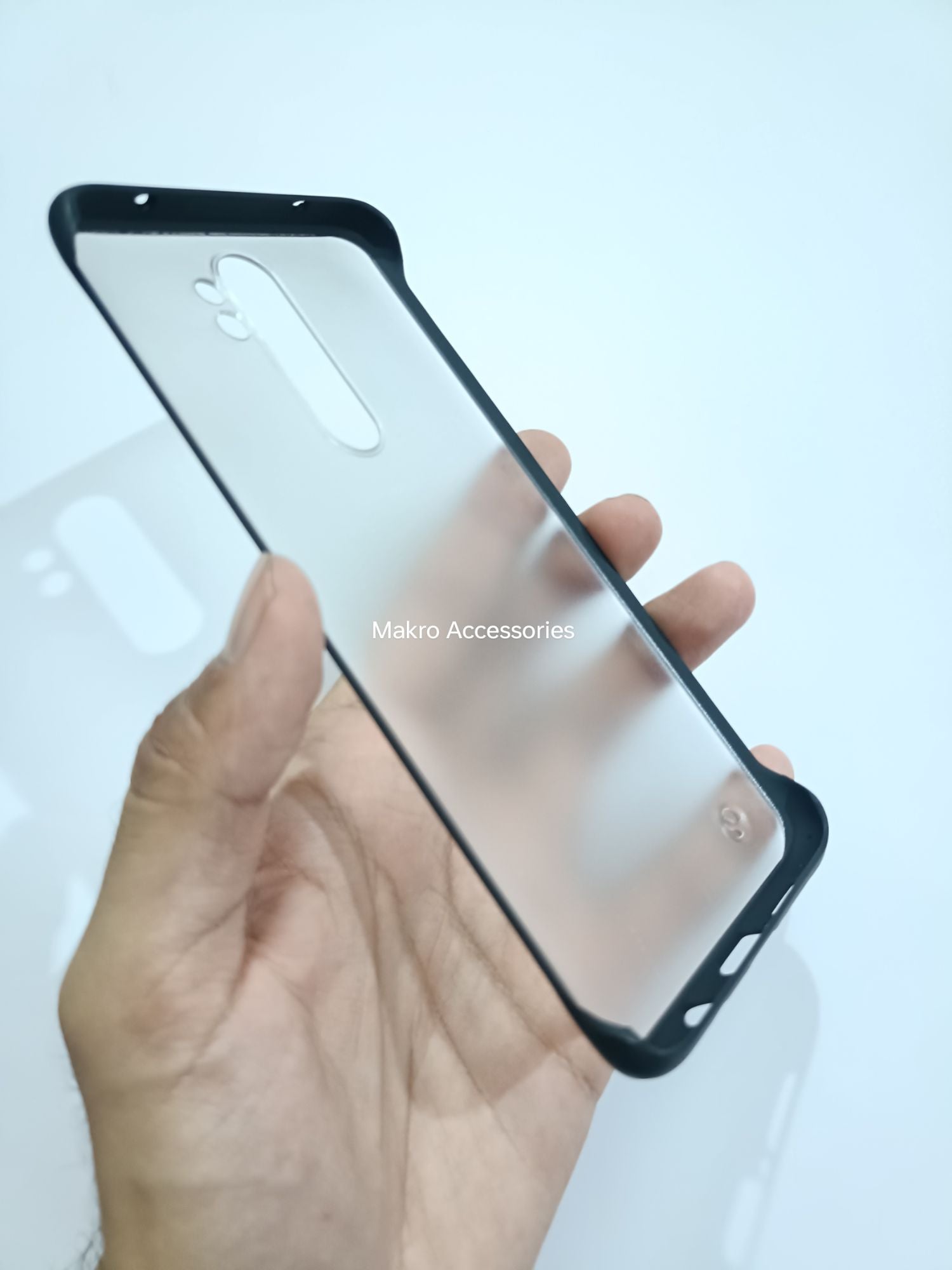 Redmi Note 8 Pro PC Matt Transculent Frameless Back cover