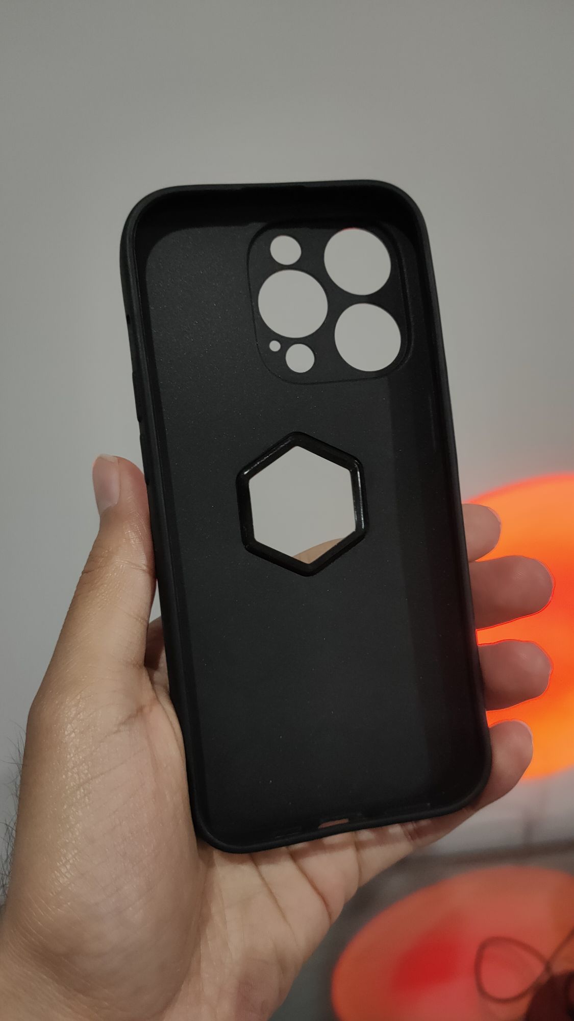 iPhone 14 Pro Diamond Design Camera Protection Soft Silicone Case