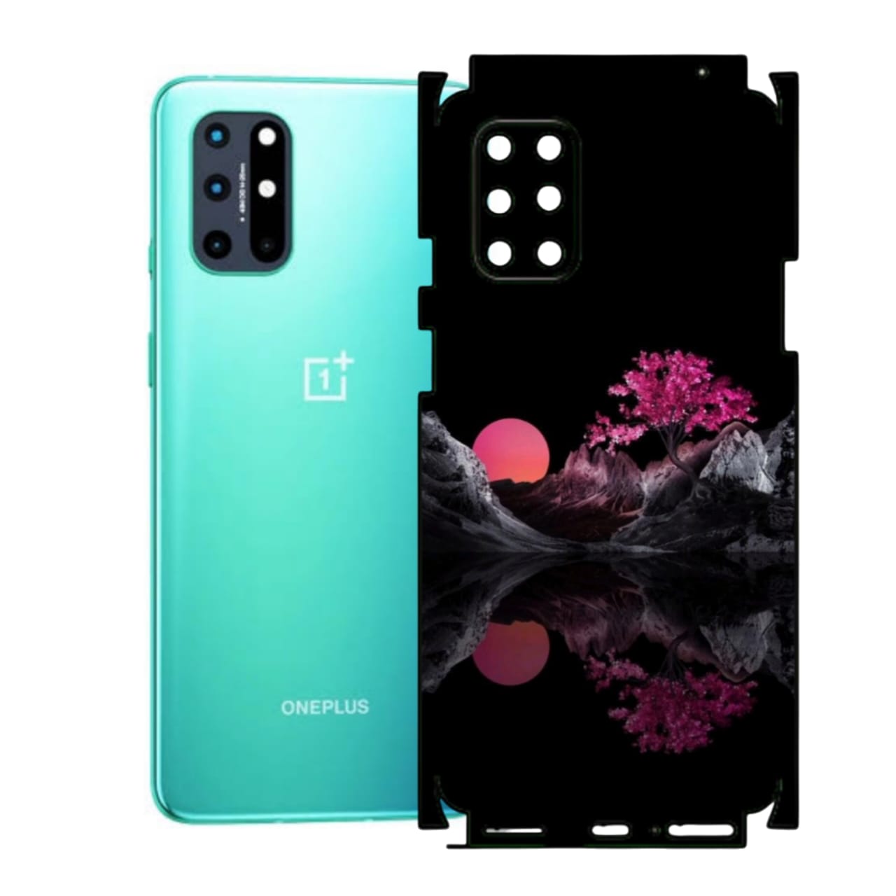 OnePlus 8T Print Back Full Body Skin Wrap