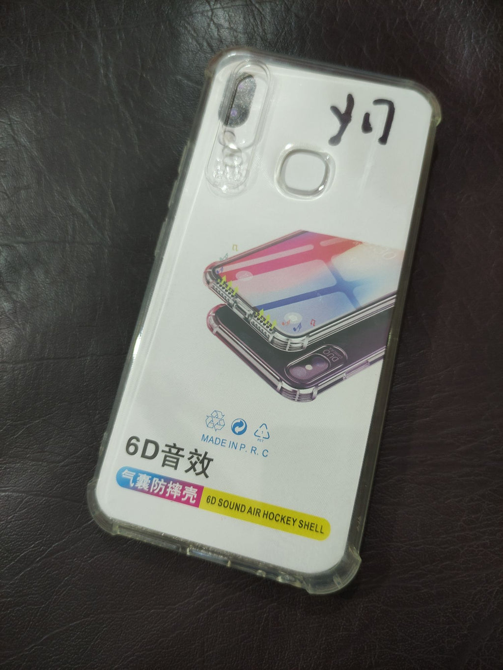 Vivo Y17 Soft TPU Clear Transparent Corner Protection Back Cover