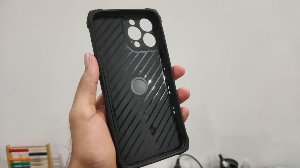 Apple iPhone 13 Pro Max Shockproof Hybrid Magnetic Ring Case Cover