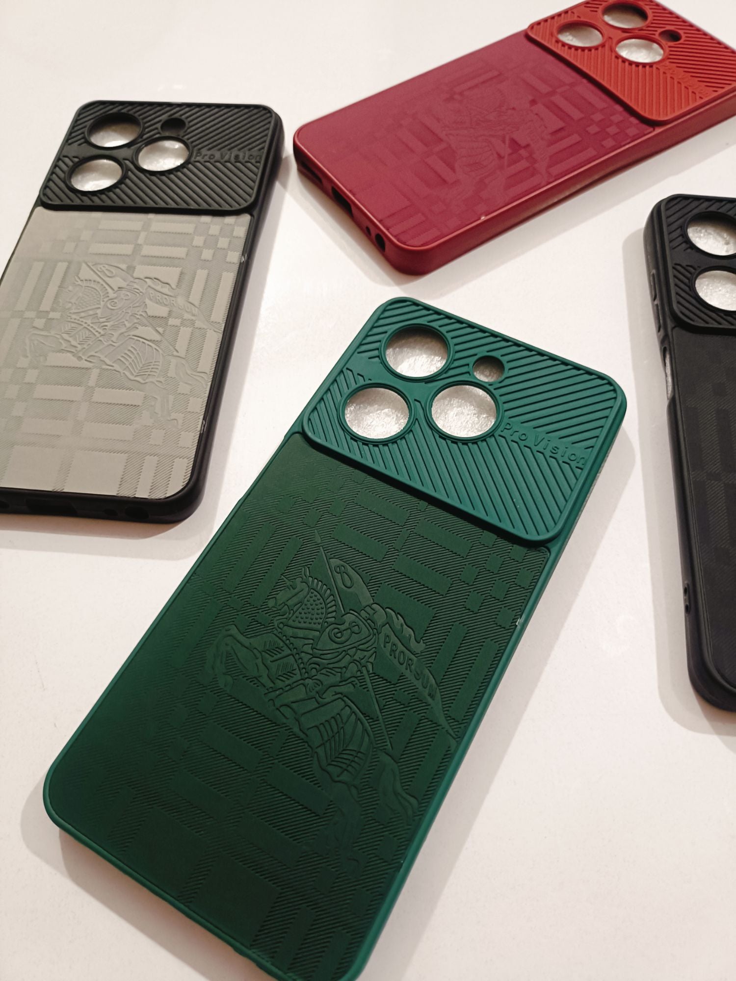 Infinix Smart 8 Soft Silicone Tecture Design Back Cover