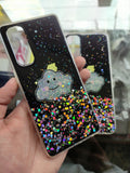 Oppo Reno4,Reno4 Pro 4G Fancy Soft Silicone Glitter Back cover