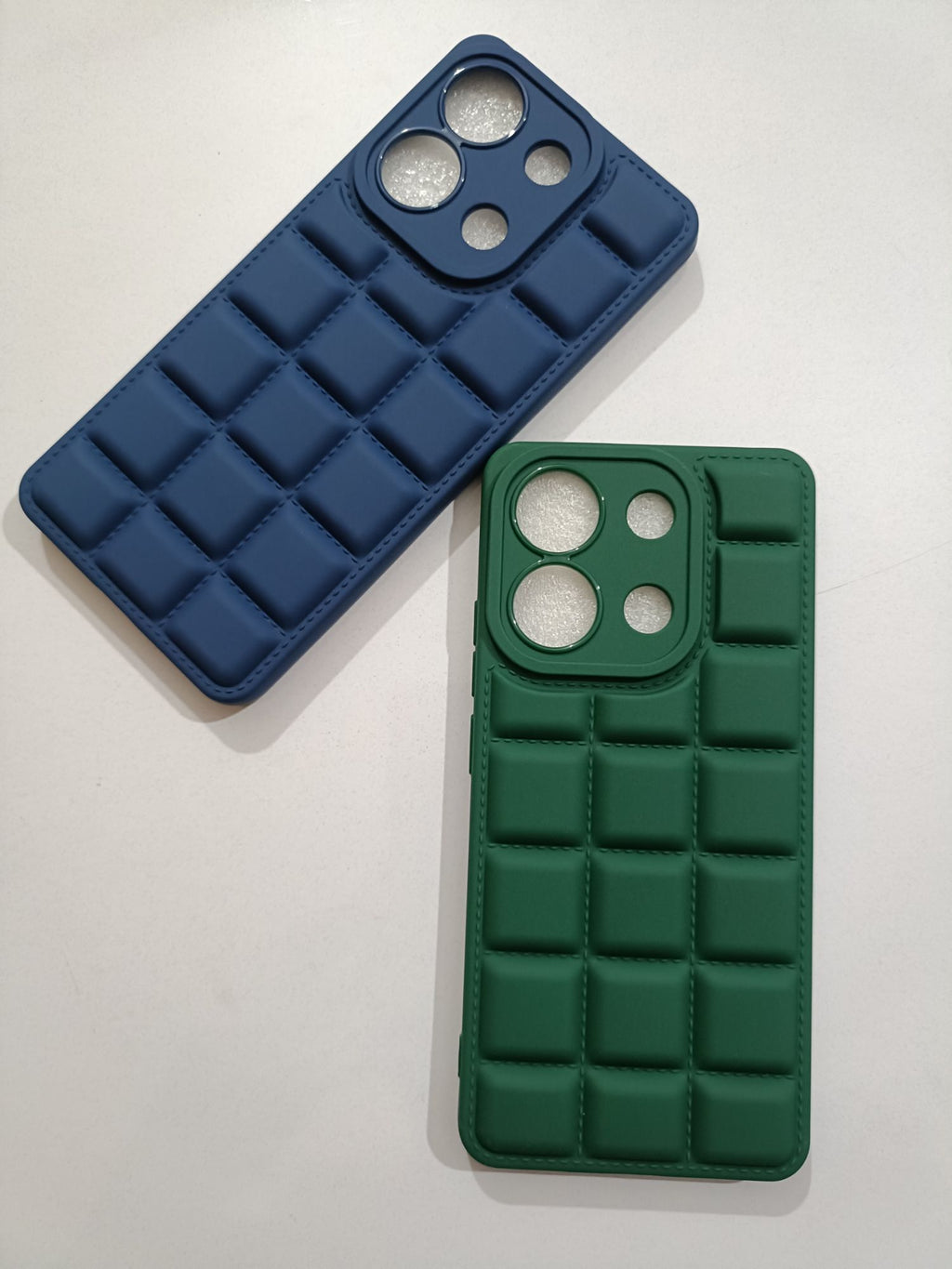 Redmi Note 13 4G Soft Silicone Puffer Back Cover