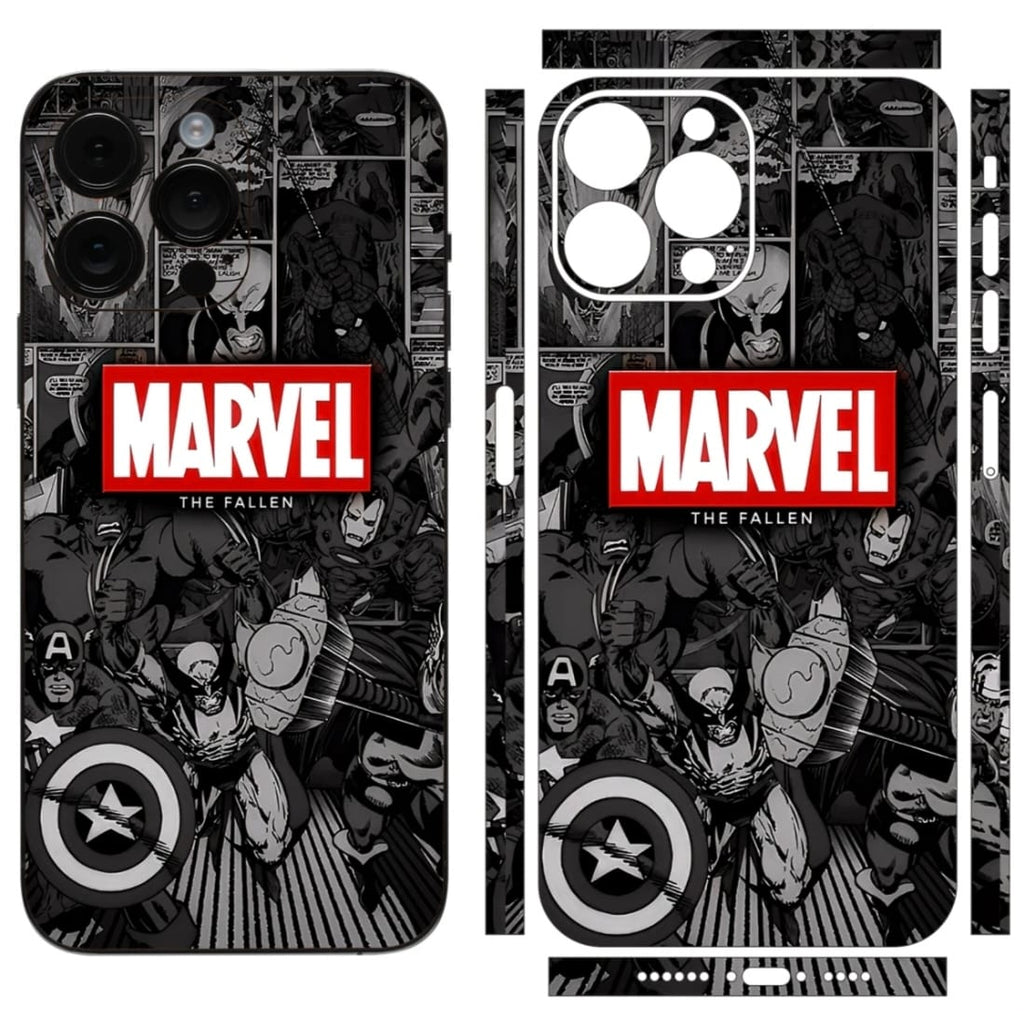 iPhone 16 Pro Max Marvel Design Full Body Skin Wrap