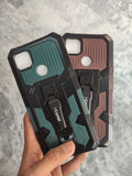 Xiaomi Redmi 9C Shockproof Dual layered Clipper back cover