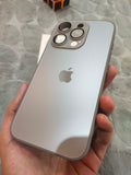 iPhone 15 Pro AG Glass Titanium Grey Camera Lens Case