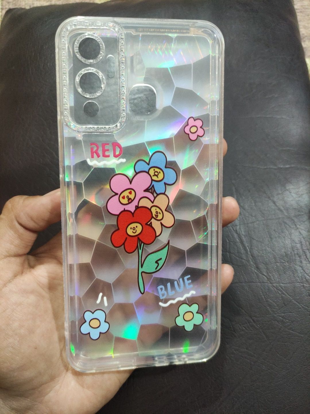 Infinix Hot 12 Play Fancy Soft TPU Transparent Random Design Back Cover