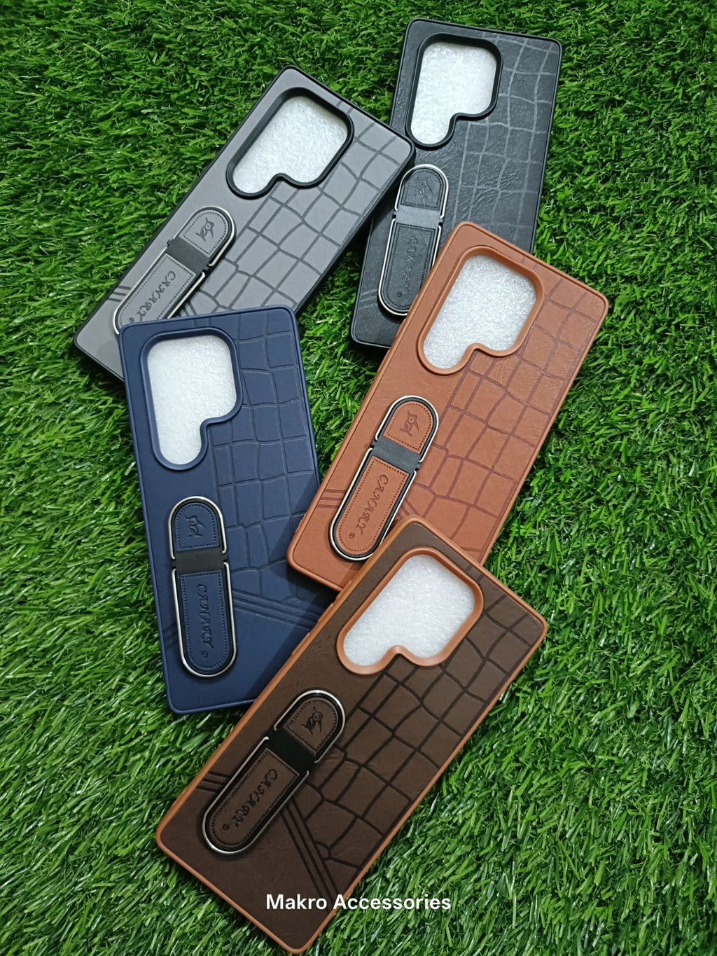 Itel S25 Ultra Soft Silicone Leather Design Dual Kickstand Back Cover