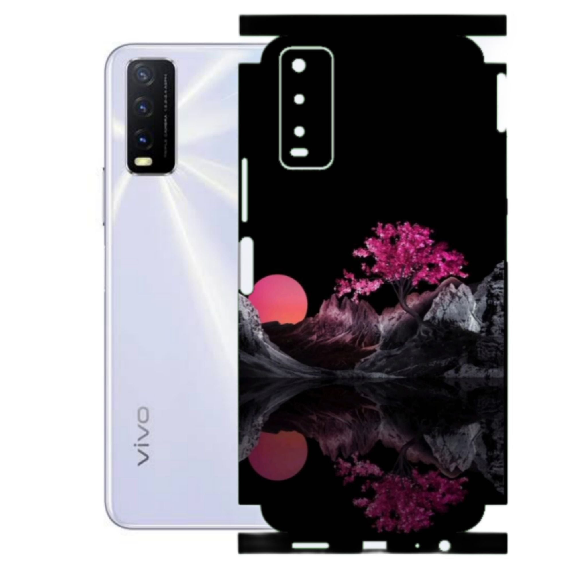 Vivo Y20 Premium Quality Print Back Full Body Skin Wrap
