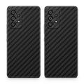 2PCS Samsung A53 Carbon Fiber Texture Full Body Skin Wrap