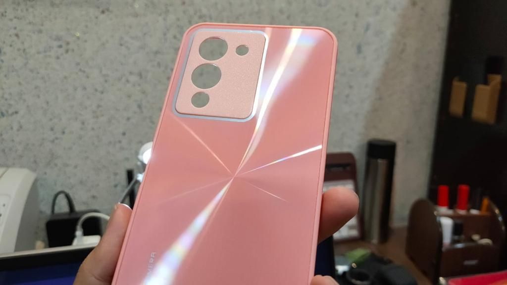 Infinix Note 12 Cover PC Shinny Glossy Back Case