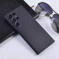 Samsung S23 Ultra Carbon Fiber Black Full Body Wrap