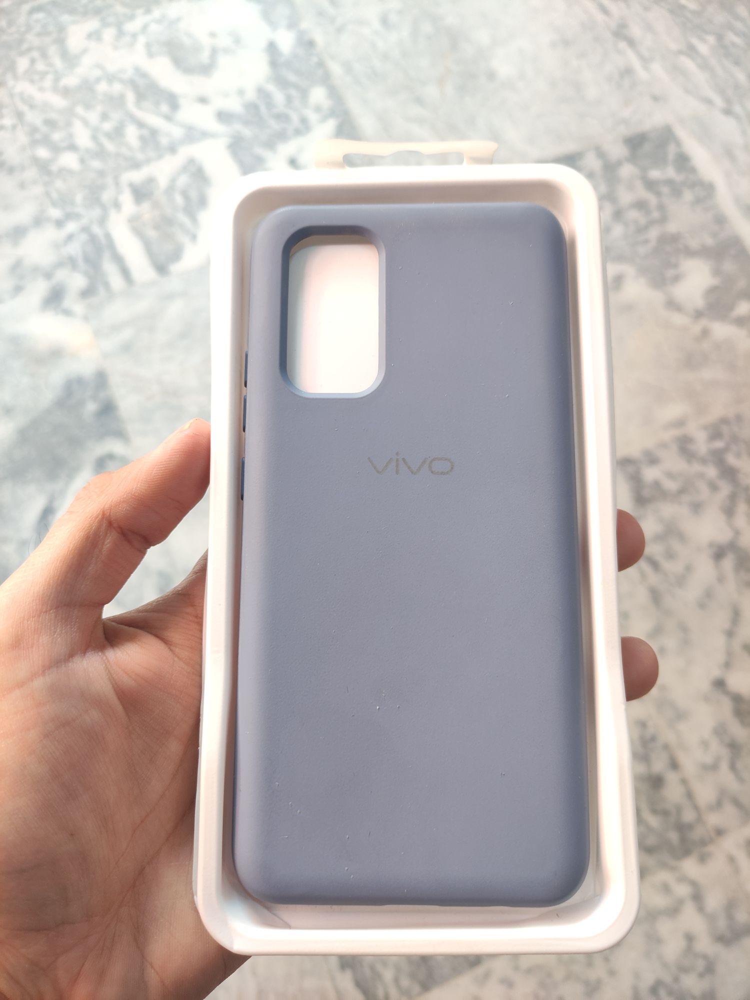 Vivo_V19 Soft liquid Silicone Premium Quality back cover