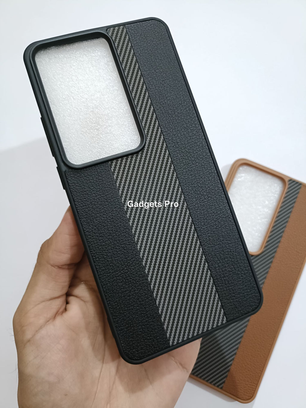 Oppo Reno 11F 5G PU Carbon Fiber Design Back Cover