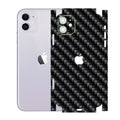 iPhone 11 Carbon Fiber Texture Full Body Skin Wrap