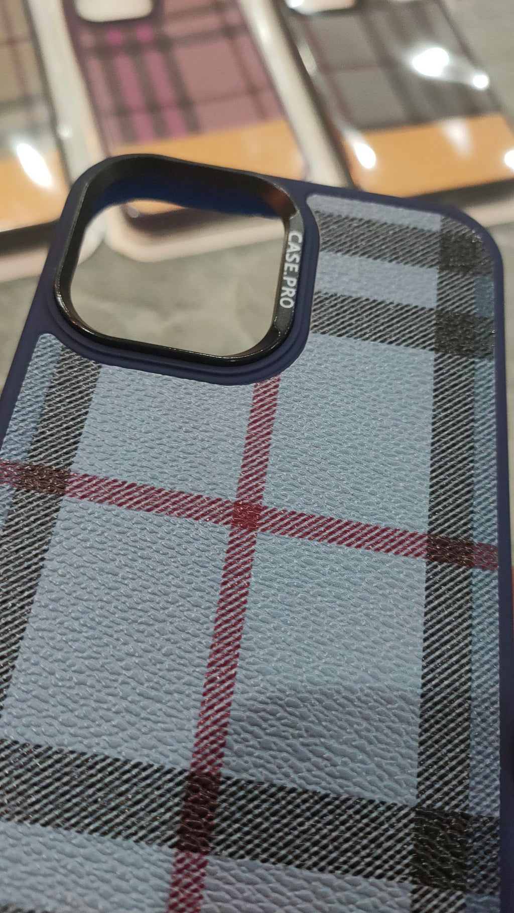 CASEPRO iPhone 12 Pro Max 6.7 PU Dual Tone Leather Back Case