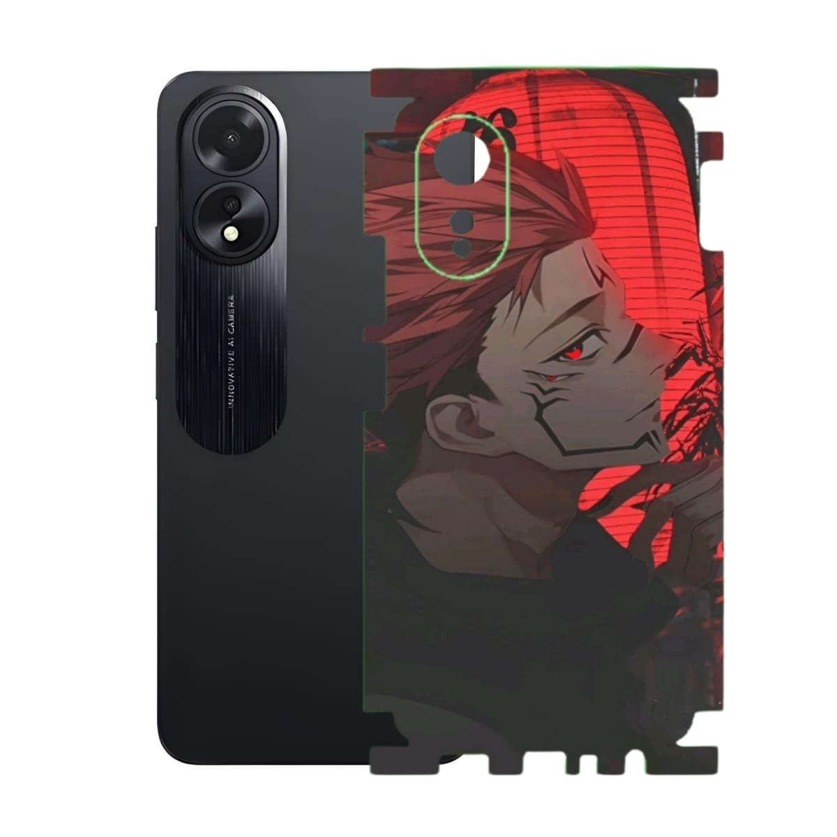 Oppo A18 Print Back Full Body Skin Wrap