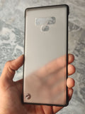 Samsung Galaxy Note 9 Transparent Matt Frameless Back Cover