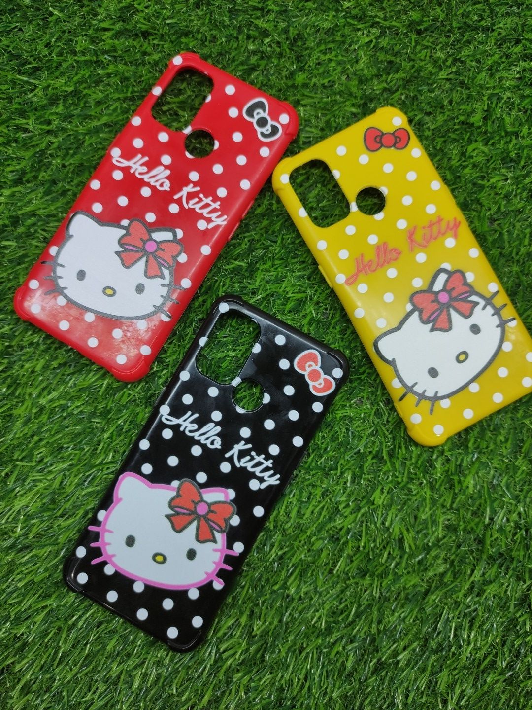 Oppo A53 Fancy Soft Silicone Hello Kitty Printed Back Cover